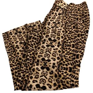 Silk ALC Leopard Pants